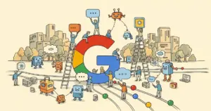 Editorial illustration for: A2A Protocol Explained: How Google Wants AI Agents to Talk to Each Other