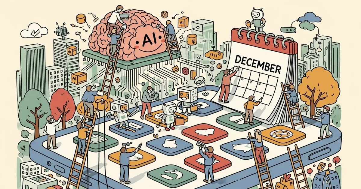 Editorial illustration for: Will 40% of Enterprise Apps Really Have AI Agents by December?