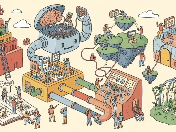 Editorial illustration for: 7 AI Agent Platforms You Can Actually Use Right Now