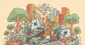 Editorial illustration for: AI Coding Agents Like Claude Code Are Fueling a Productivity Crisis in Tech