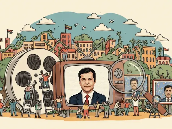 Editorial illustration for: Deepfake Images of Venezuela's President Being Captured Fooled Millions