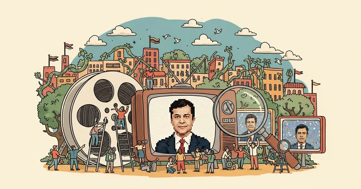 Editorial illustration for: Deepfake Images of Venezuela's President Being Captured Fooled Millions