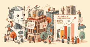 Editorial illustration for: Developer Documents Building an AI Receptionist That Recovers Thousands in Missed Revenue