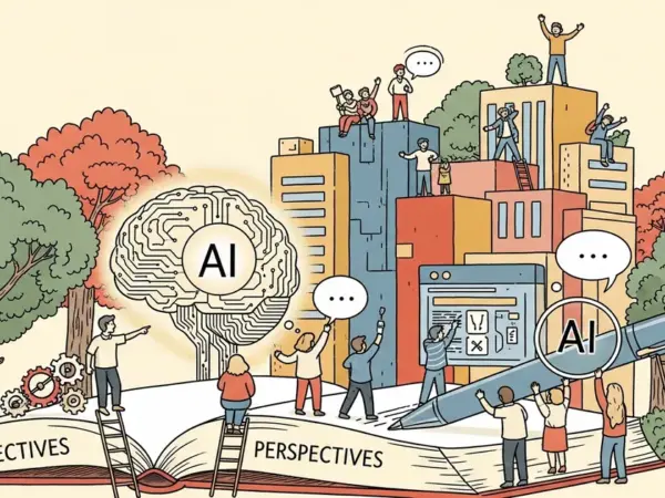 Editorial illustration for: Rust Project Contributors Publish Perspectives on AI's Role in Language Development