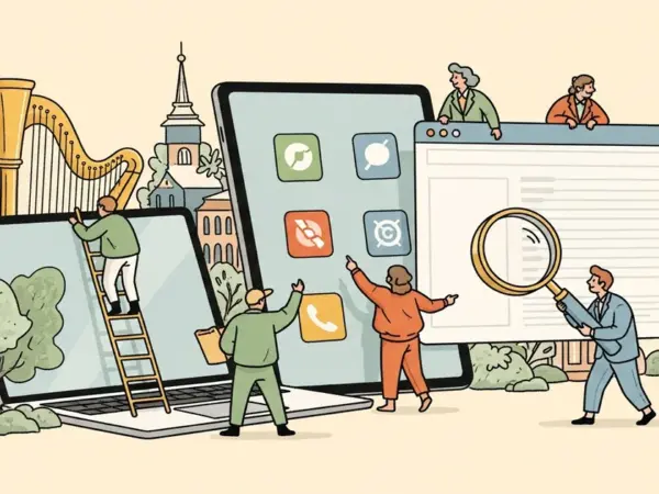Editorial illustration for: Anthropic Launches Computer Use for Claude, Enabling AI to Navigate Web and Apps