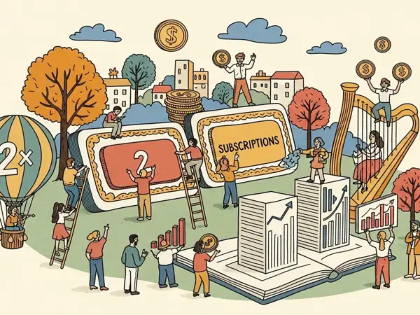 Editorial illustration for: Anthropic's Claude Paid Subscriptions More Than Double in 2026