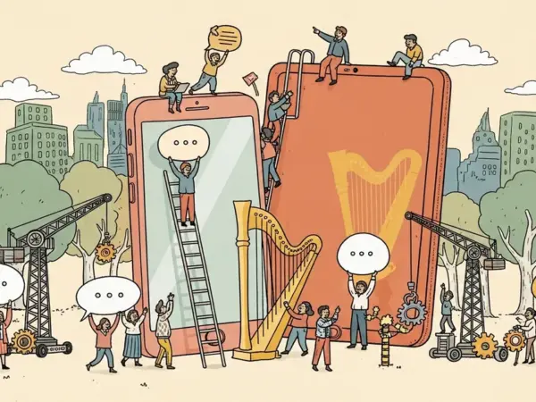 Editorial illustration for: Anthropic Launches Claude Mobile Work Tools with Direct App Control on iOS and Android
