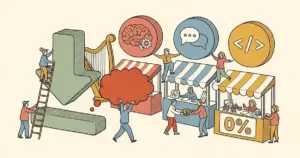 Editorial illustration for: Anthropic Launched a Marketplace for Claude — and It Takes Zero Commission