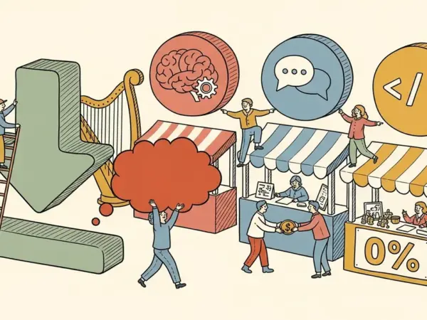 Editorial illustration for: Anthropic Launched a Marketplace for Claude — and It Takes Zero Commission