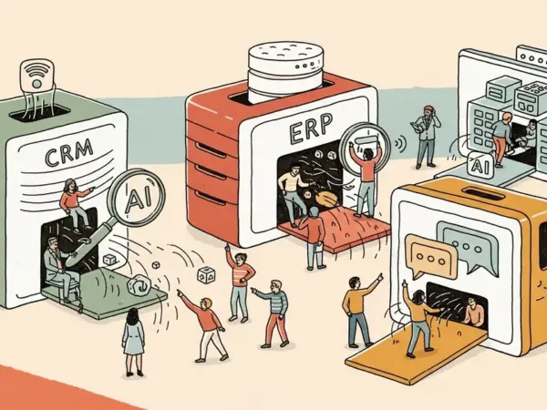 Editorial illustration for: Which Enterprise Apps Are Most Open to AI Agents? The ToolBench Rankings