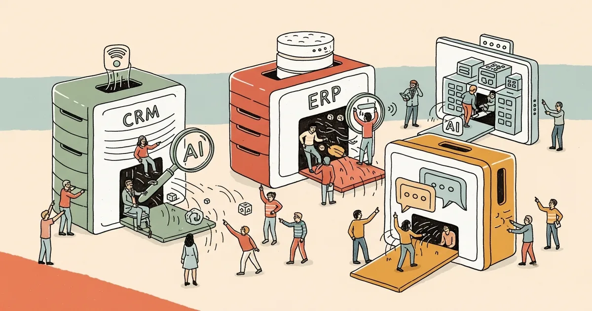 Editorial illustration for: Which Enterprise Apps Are Most Open to AI Agents? The ToolBench Rankings