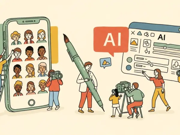 Editorial illustration for: Lensa AI Review 2026: Magic Avatars Meet Everyday Photo Editing