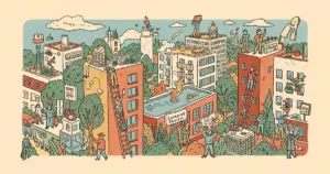 Editorial illustration for: Lumen5 Review 2026: Turn Blog Posts Into Videos Without Editing Skills