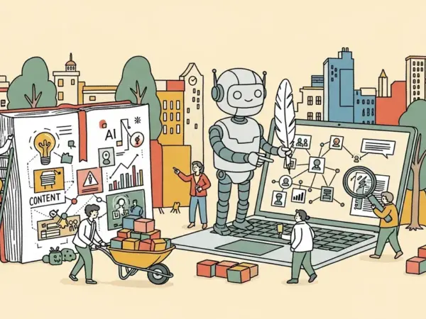 Editorial illustration for: MarketMuse Review 2026: AI Content Strategy at Enterprise Prices