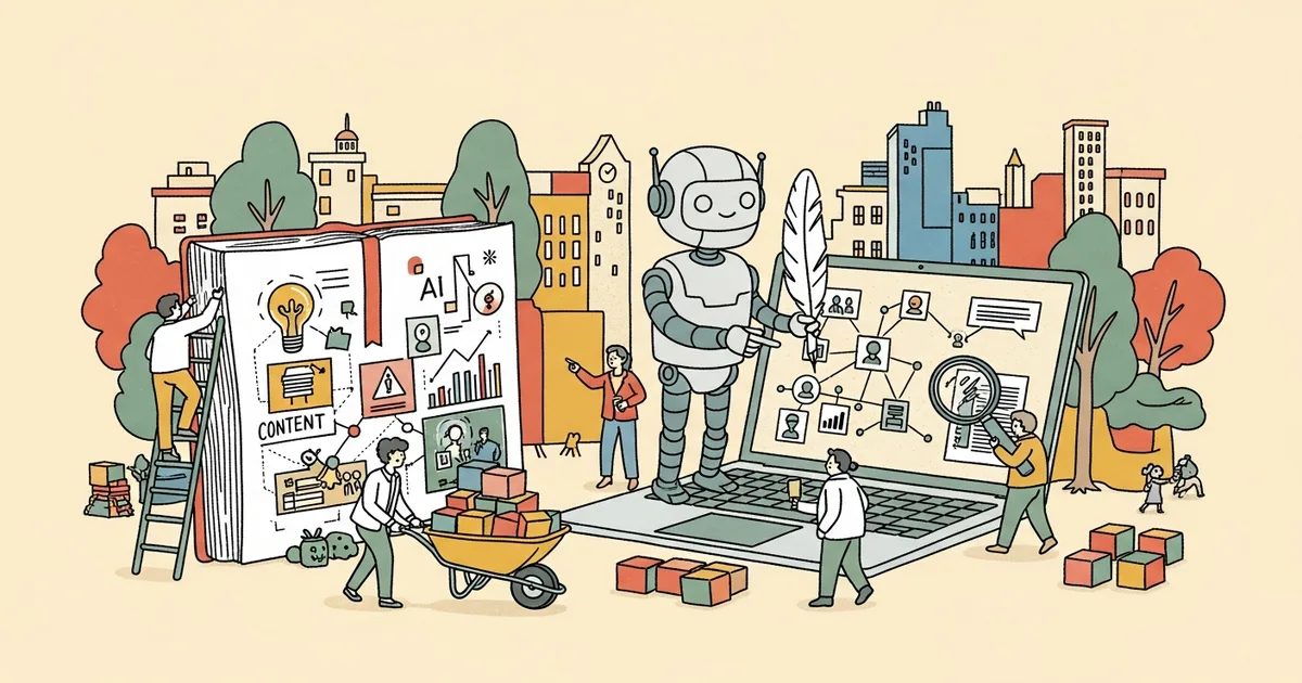 Editorial illustration for: MarketMuse Review 2026: AI Content Strategy at Enterprise Prices