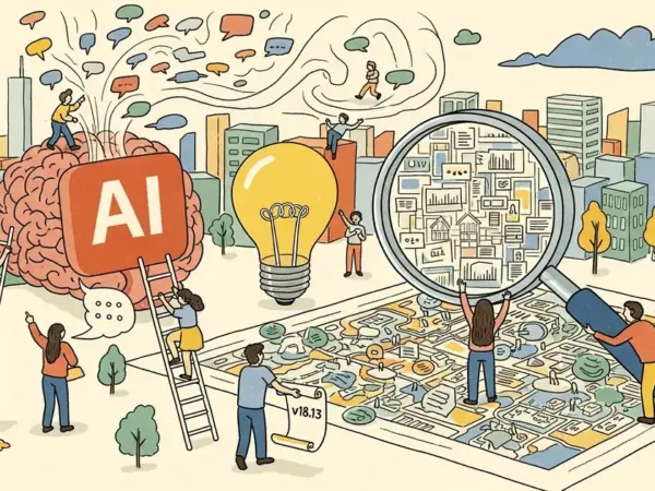 Editorial illustration for: Atuin v18.13 Adds AI Command Generation and In-Memory Search Index