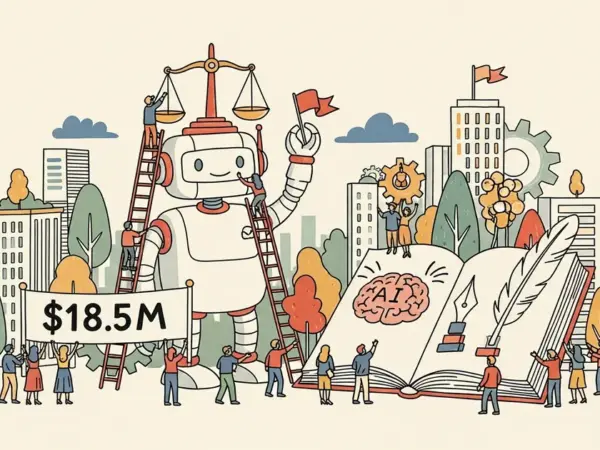 Editorial illustration for: Avvoka Raises $18.5M as Legalweek 2026 Highlights Legal AI Momentum