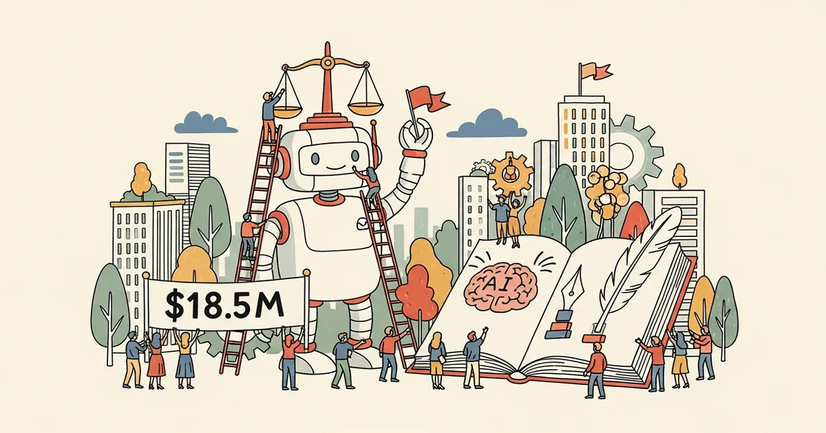 Editorial illustration for: Avvoka Raises $18.5M as Legalweek 2026 Highlights Legal AI Momentum