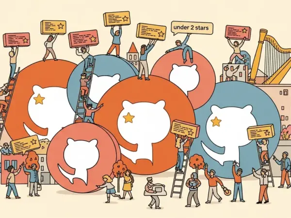 Editorial illustration for: 90% of Claude Code Commits Go to GitHub Repos with Under 2 Stars