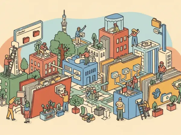 Editorial illustration for: Claude Code's .claude/ Folder Configuration System Explained