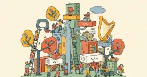 Editorial illustration for: Claude Code Now Writes 4% of All GitHub Commits — and Growing 8% Weekly