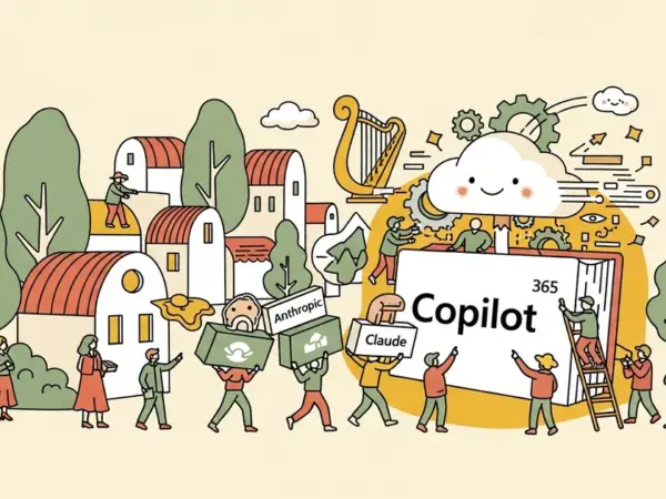 Editorial illustration for: Anthropic Subprocessor Changes Enable Claude Models by Default in Microsoft 365 Copilot