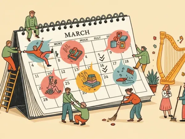 Editorial illustration for: Claude Went Down 5 Times in March — Here's Every Incident