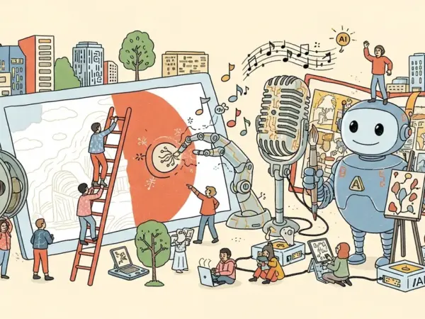 Editorial illustration for: Disney Is Embedding AI Across Its Entire Creative Pipeline