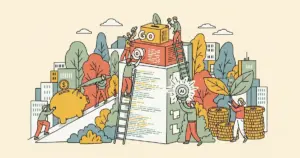 Editorial illustration for: How One Engineer Used AI to Rewrite JSONata in Go and Save $500K Per Year