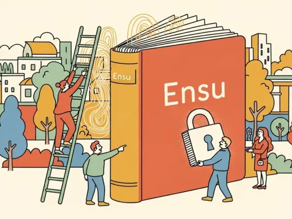 Editorial illustration for: Ente Releases Ensu, Open-Source Local LLM App for Privacy-Focused AI