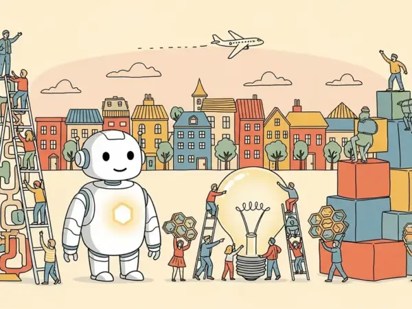 Editorial illustration for: Ex-OpenAI's Kass: AI Is Going to Make a Lot of Winners