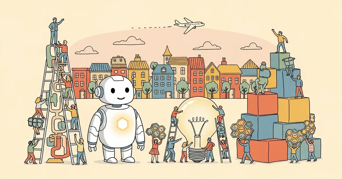 Editorial illustration for: Ex-OpenAI's Kass: AI Is Going to Make a Lot of Winners