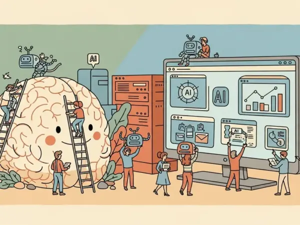 Editorial illustration for: FDA Deploys Agentic AI Across All Employees, Reports 70 Percent Voluntary Adoption