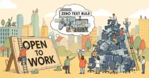 Editorial illustration for: Game Development's 'Open to Work' Crisis Traces Back to Overhiring, Not Just AI