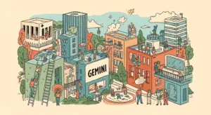 Editorial illustration for: Gemini Review 2026: Google's AI Assistant Becomes Impossible to Ignore