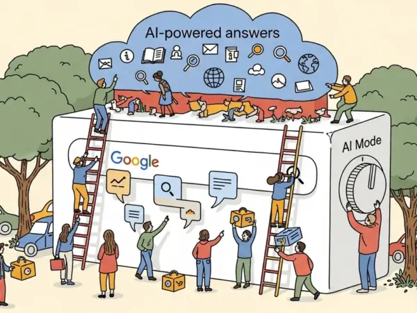 Editorial illustration for: Google AI Mode Explained: How Google Search Is Changing With AI-Powered Answers