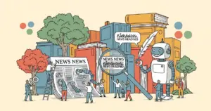 Editorial illustration for: Google Now Rewrites News Headlines in Search Results Using AI