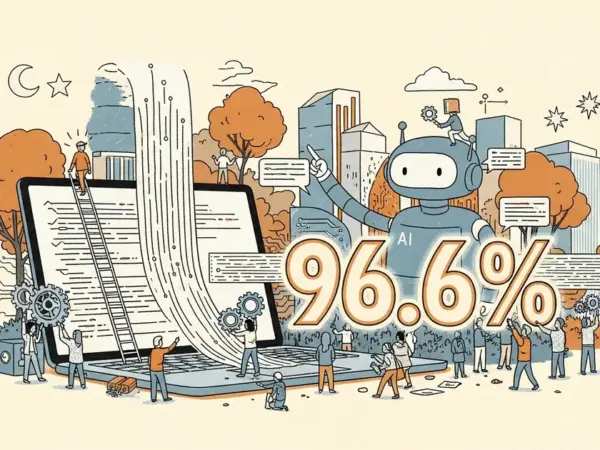 Editorial illustration for: Google's Gemini API Agent Skill Boosts Coding Success Rate to 96.6%