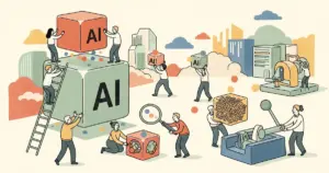 Editorial illustration for: Google Research Unveils TurboQuant Compression for AI Models