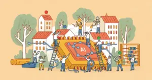 Editorial illustration for: Google Unveils TurboQuant Algorithm That Cuts AI Memory Use by 6x and Costs by 50 Percent