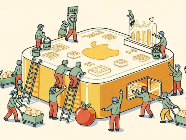 Editorial illustration for: Hypura Scheduler Enables Oversized LLM Inference on Apple Silicon