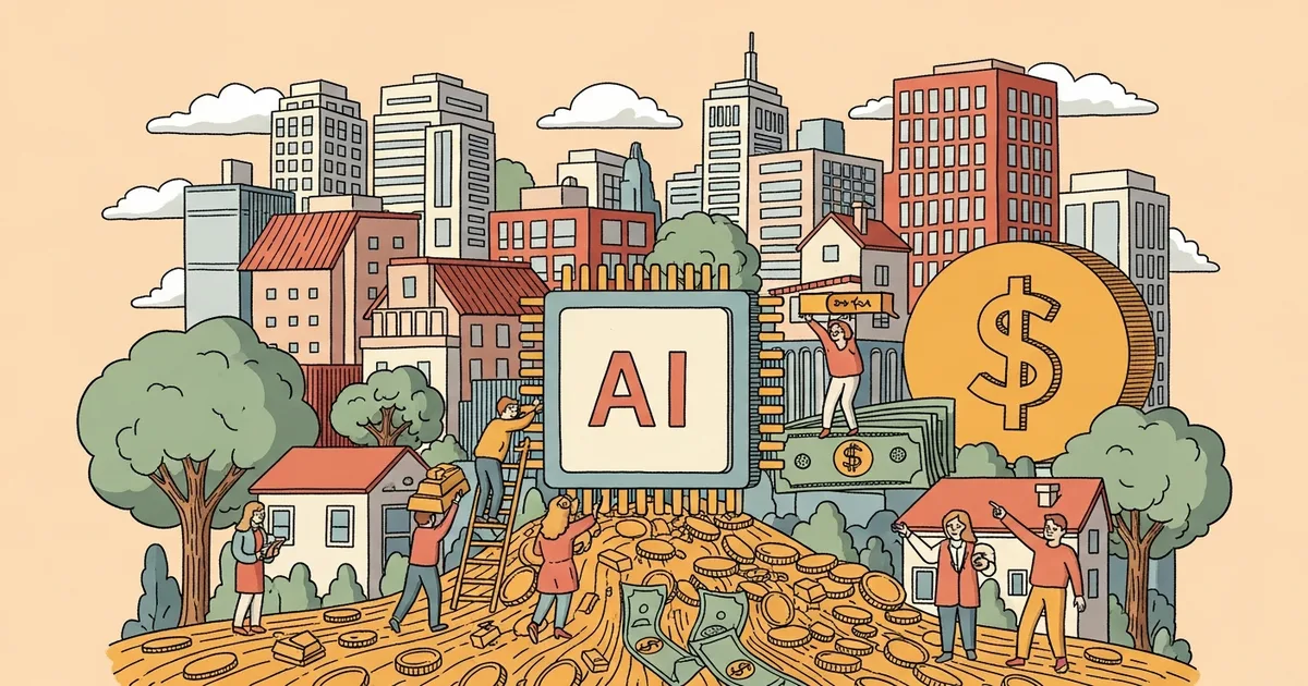 Editorial illustration for: Ex-Goldman Banker's AI Chip Startup Kandou AI Raises $225 Million from SoftBank