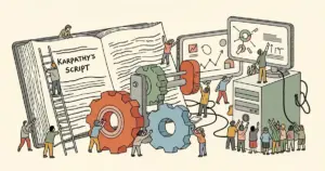 Editorial illustration for: Karpathy's 630-Line Script Ran 50 Experiments Overnight Without a Human