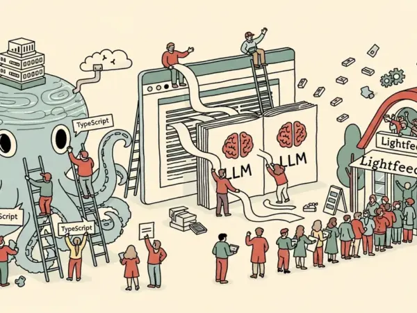Editorial illustration for: Lightfeed Releases Open-Source LLM Web Extractor in TypeScript