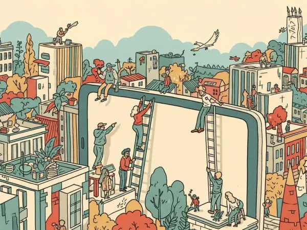 Editorial illustration for: Littlebird AI Assistant Screen Reading Context Memory