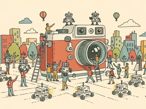 Editorial illustration for: LooperRobotics Launches Insight 9 Spatial AI Camera for Autonomous Robot Navigation