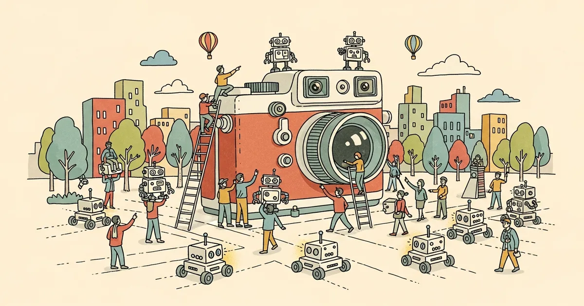 Editorial illustration for: LooperRobotics Launches Insight 9 Spatial AI Camera for Autonomous Robot Navigation