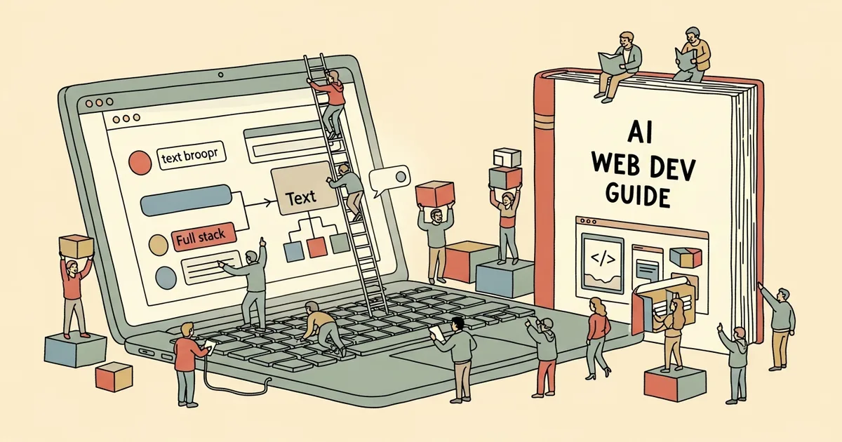 Editorial illustration for: Lovable AI Review 2026: Build Full-Stack Web Apps From Text Prompts in Minutes