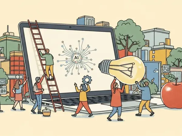 Editorial illustration for: Apple's $599 MacBook Neo Is the Cheapest Mac Ever — and It's Built for AI