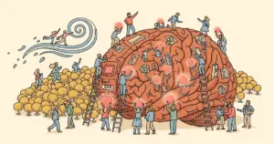 Editorial illustration for: Mistral Small 4: 119 Billion Parameters, Only 6.5 Billion Active at Once